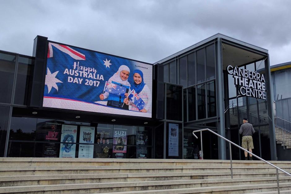 Theater Centre faces bomb threats for Hijab billboard