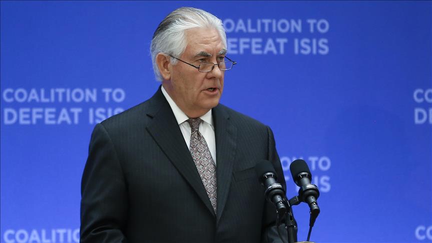 Tillerson to attend World Petroleum Congr. in Istanbul