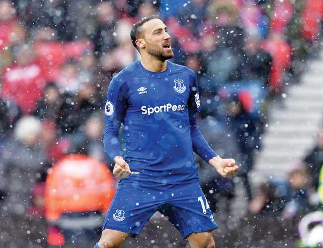 Tosun enjoys praising by boss after Stoke victory