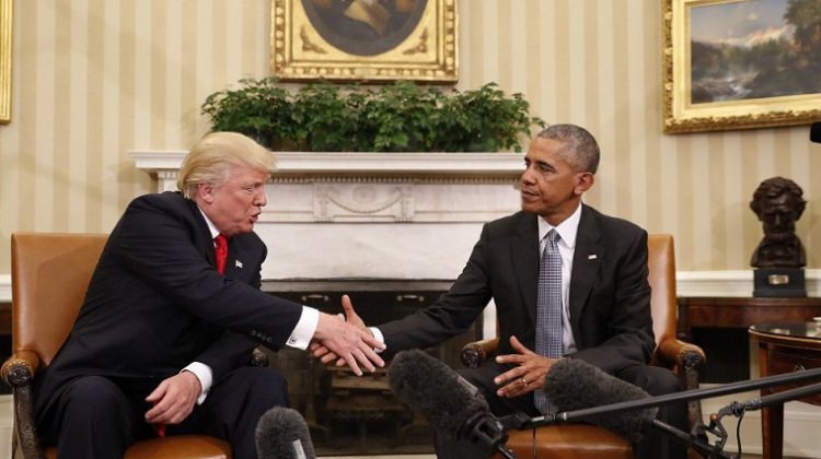 Trump-Obama meeting in White House