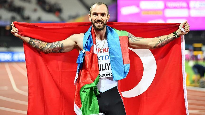 Turk stuns crowd, wins gold at world championships