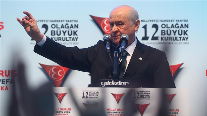 Turkey: Bahceli reelected as opposition MHP leader