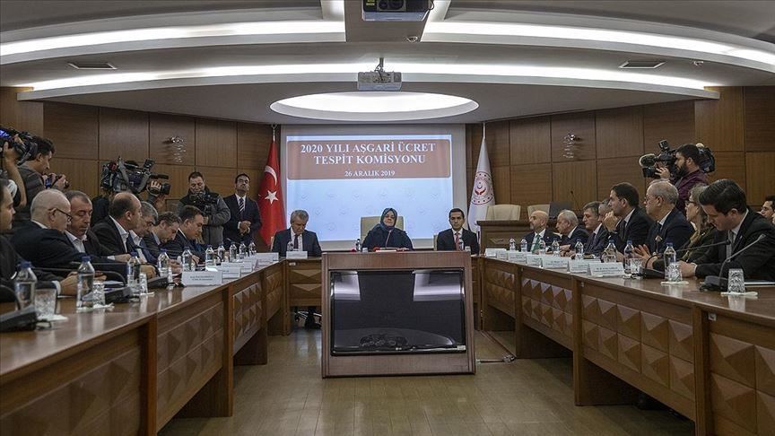 Turkey determines the minimum wage for 2021: 2,825 lira