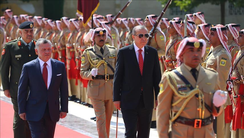 Turkey, Jordan call for Palestine peace talks