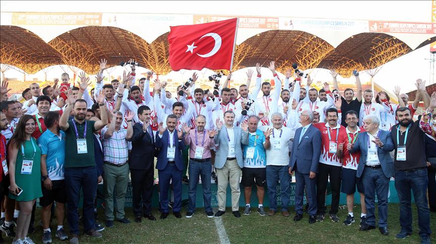 Turkey ranks 4th in Deaflympics games