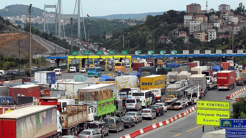 Turkey: Road, bridge tolls reap $186.5M in H1