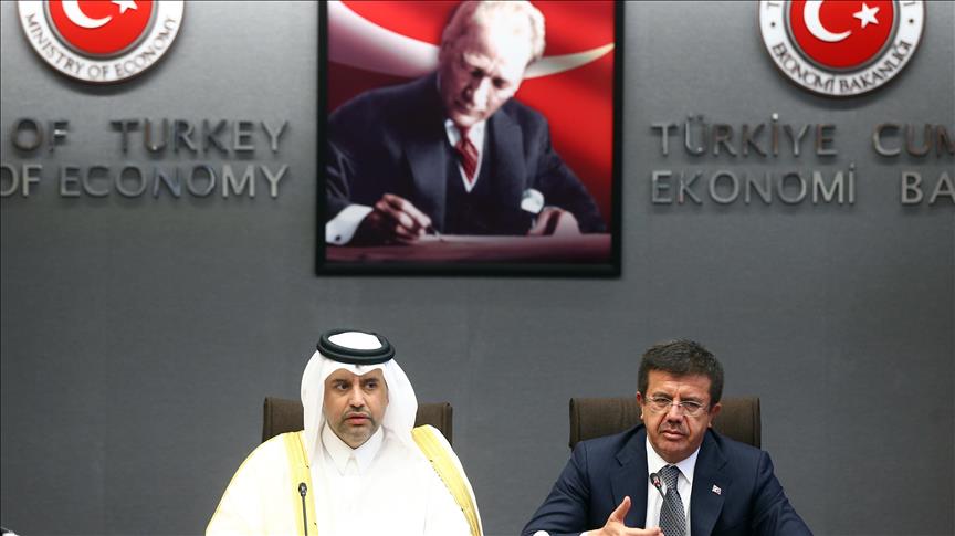 Turkey will keep standing with Qatar: Economy minister