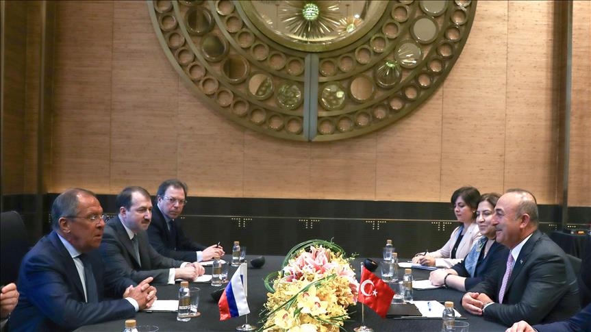 Turkey's Cavusoglu meets Russian counterpart in Manila