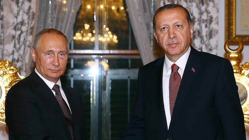 Turkeys Erdogan, Russias Putin discuss latest developments in Syria