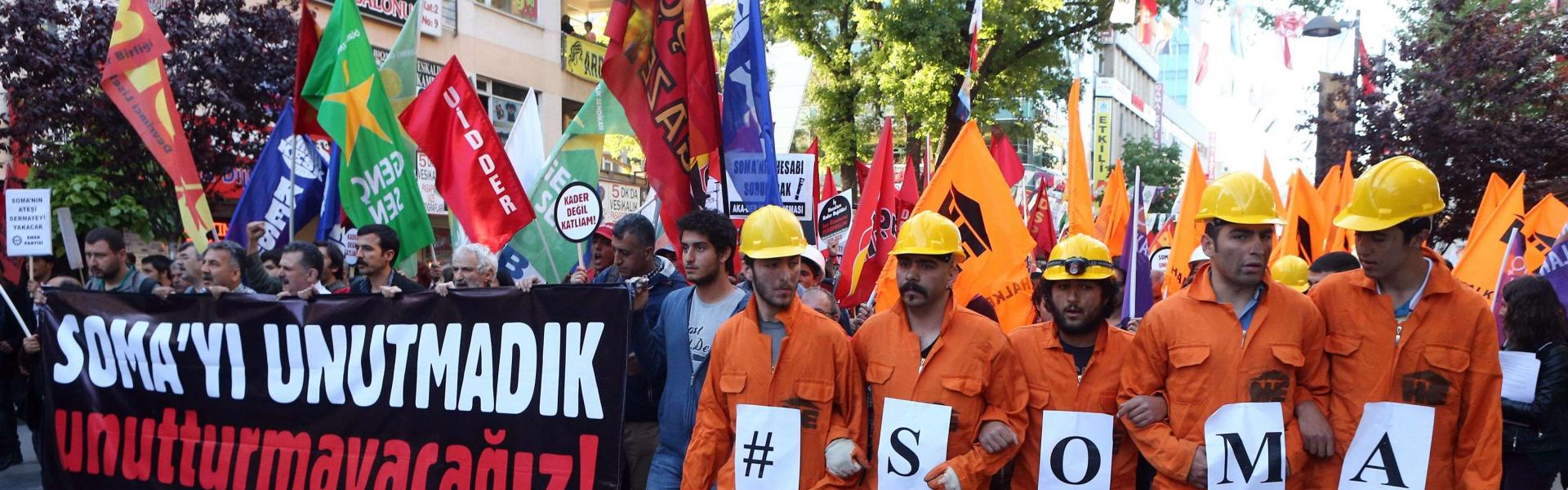 Turkey’s Soma mining disaster commemorated on fifth anniversary