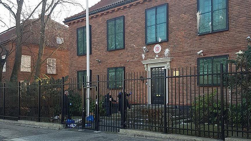 Turkish Embassy attacked in Sweden