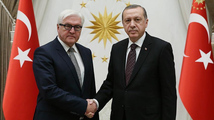 Turkish, German presidents stress effort against terror