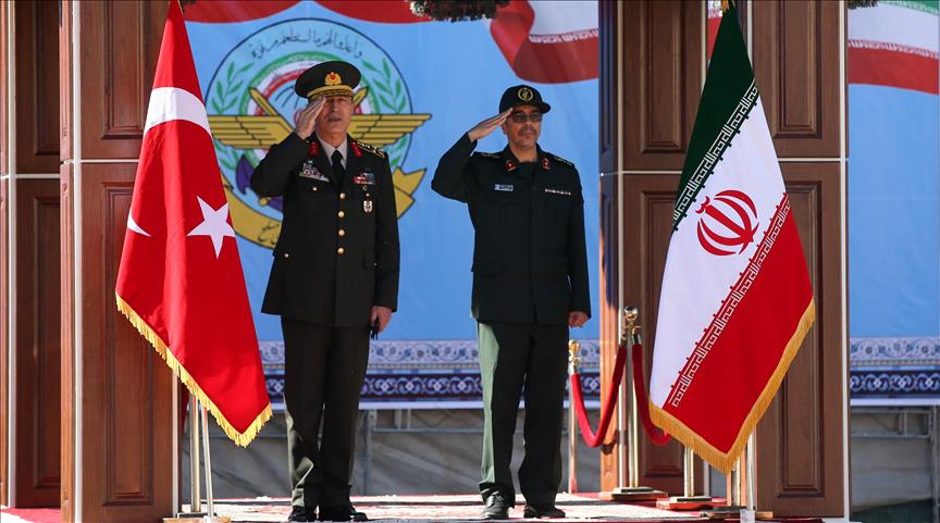 Turkish, Iranian chiefs of staff hold talks in Tehran