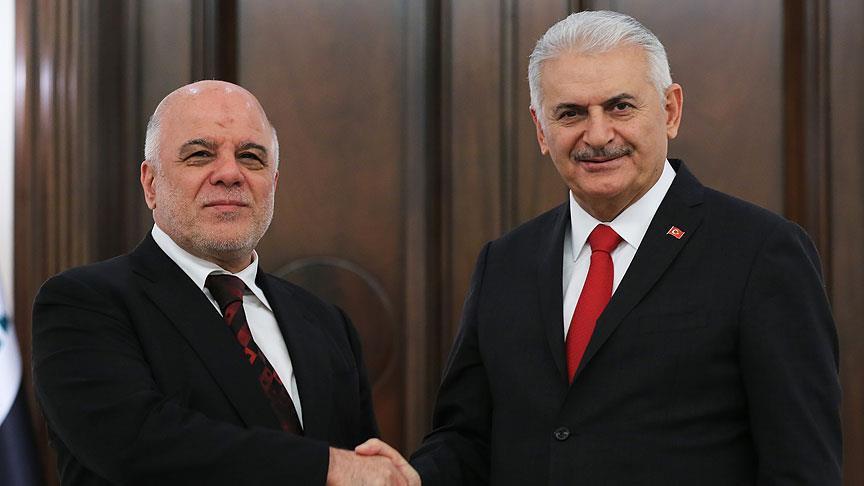 Turkish, Iraqi PMs discuss Daesh, PKK terror groups