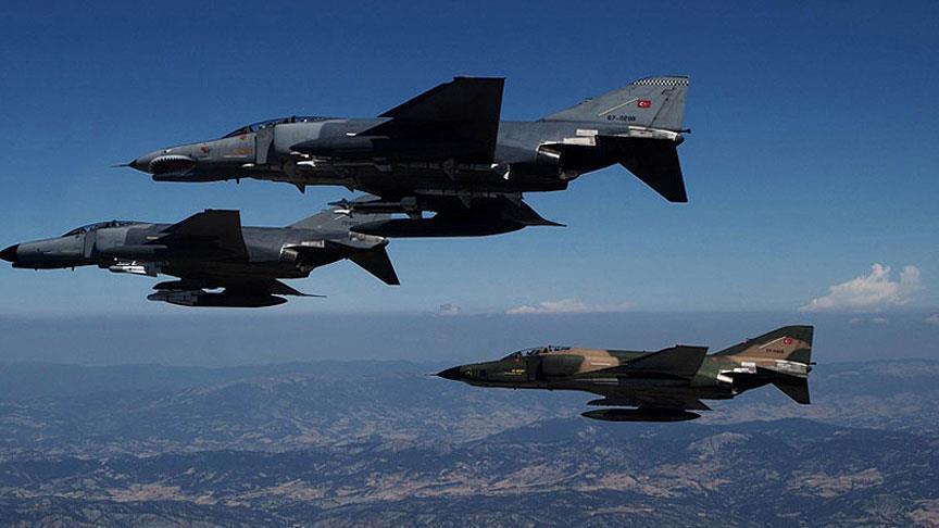 Turkish jets hit terrorist PKK positions in N.Iraq