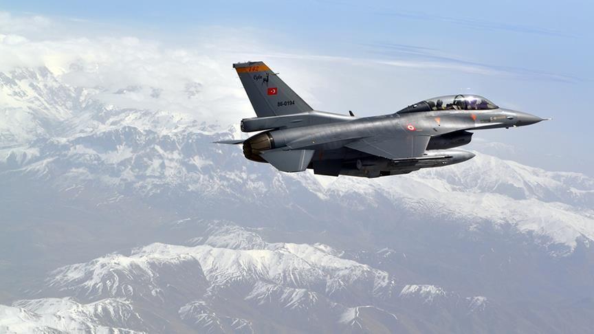 Turkish jets kill 2 terrorists in eastern Turkey