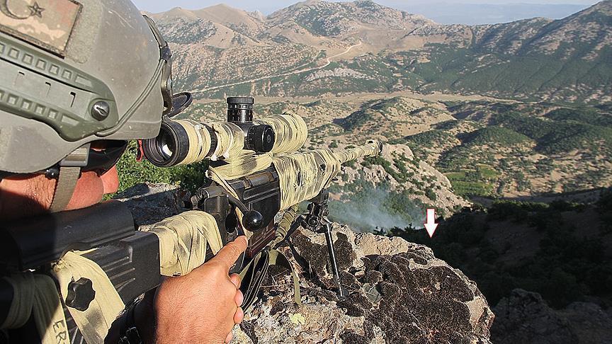 Turkish military kills 32 PKK terrorists in past week