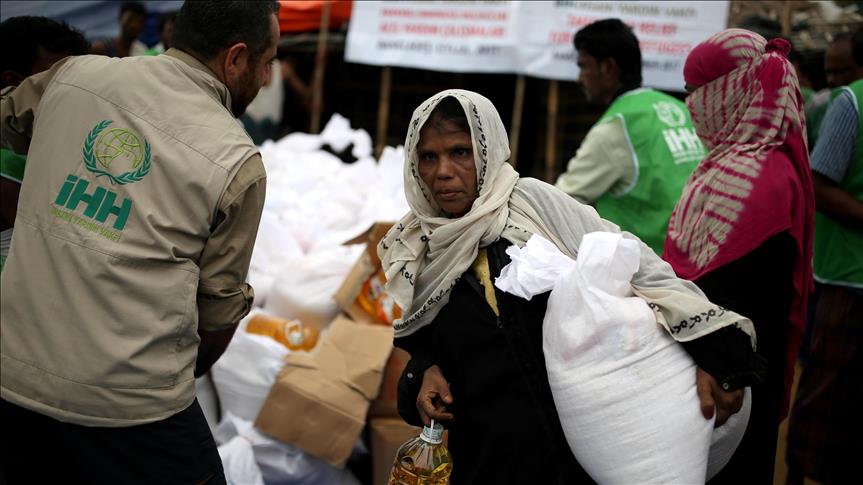 Turkish NGO delivers aid to 3,125 Rohingya in Myanmar