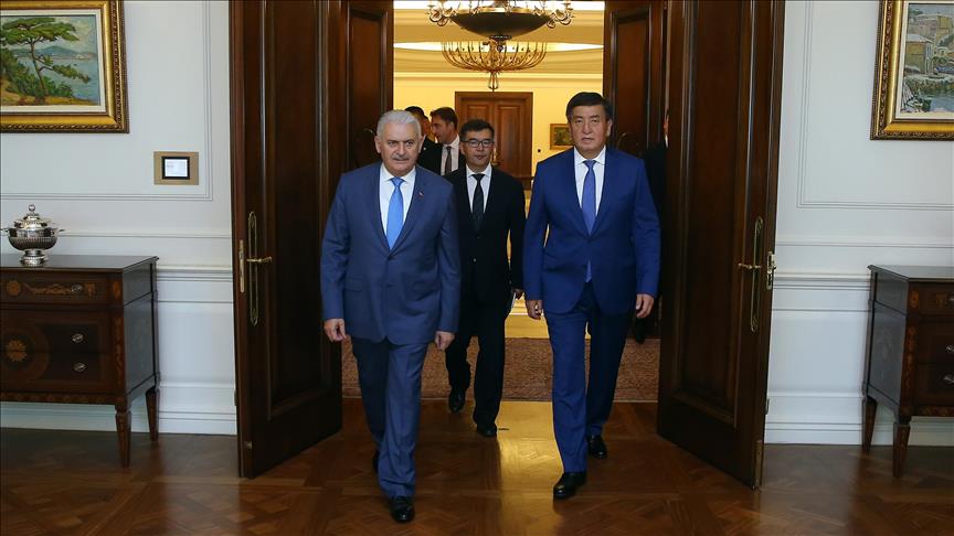 Turkish PM, Kyrgyz counterpart discuss FETO in Ankara