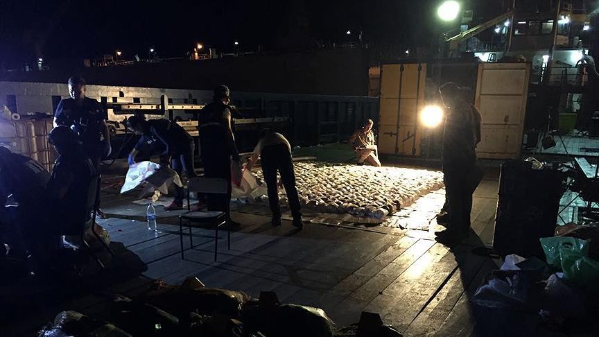 Turkish police seizes ton of heroin in Mediterranean