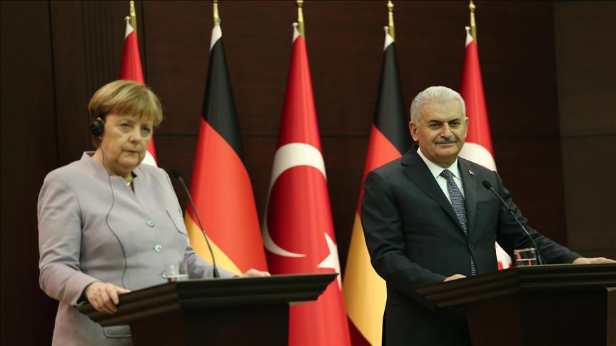Turkish premier to meet German chancellor Thursday