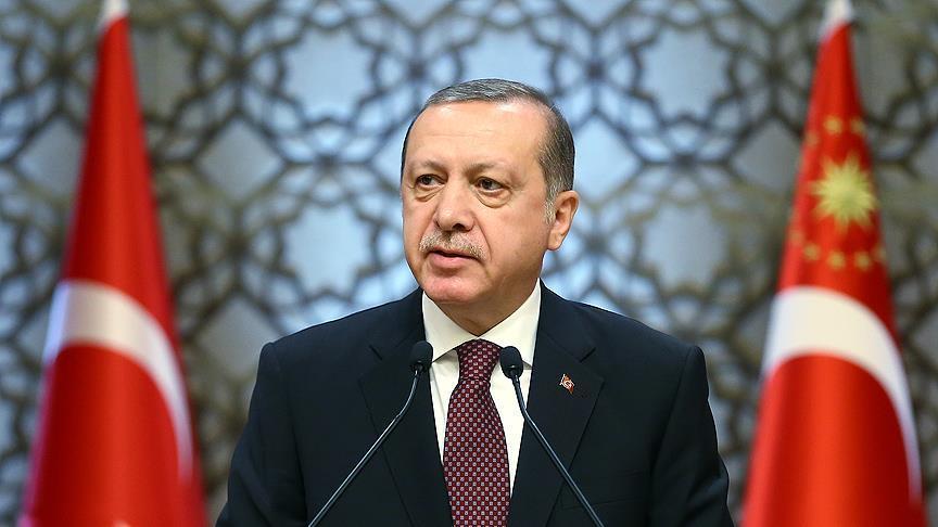 Turkish president Erdogan calls for a greener world