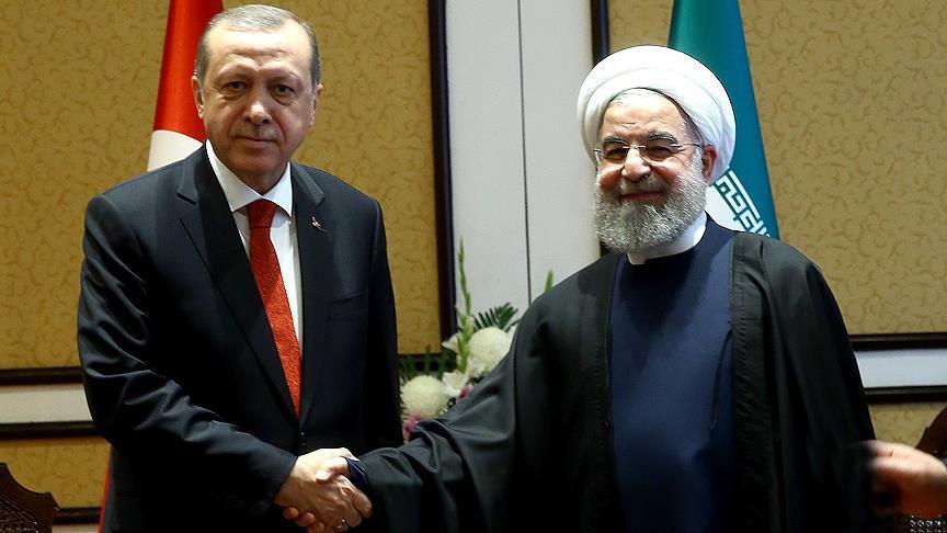 Turkish president meets Iranian, Afghan counterparts
