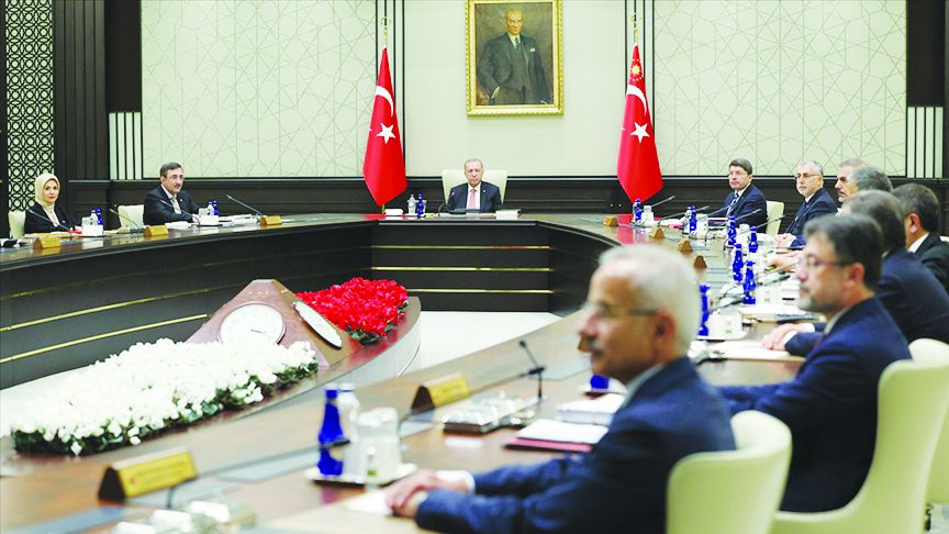 Turkish presidential cabinet to hold meeting today