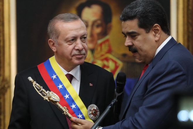 Turkish state bank ceases trade with Venezuelan central bank after U.S. tightens sanctions