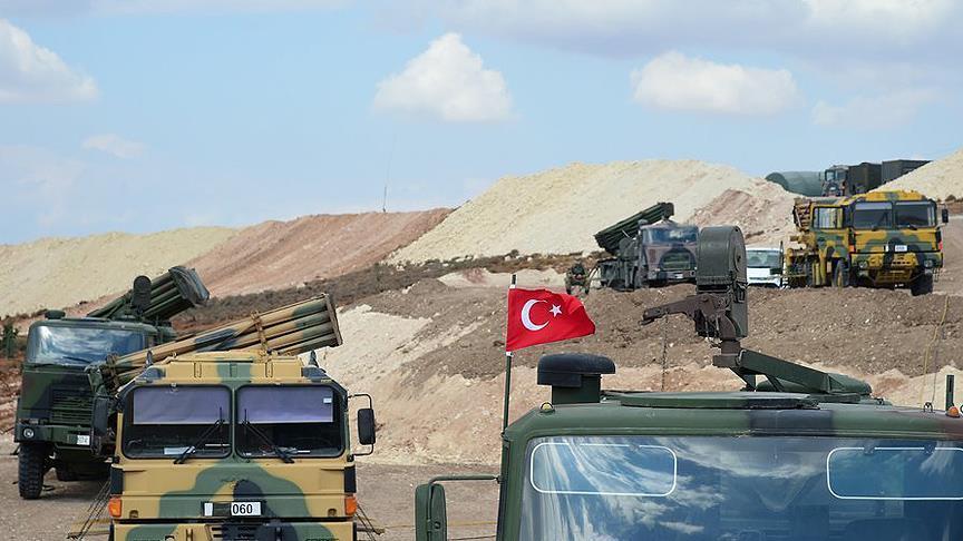 Turkish troops deployed in Syria de-escalation zone