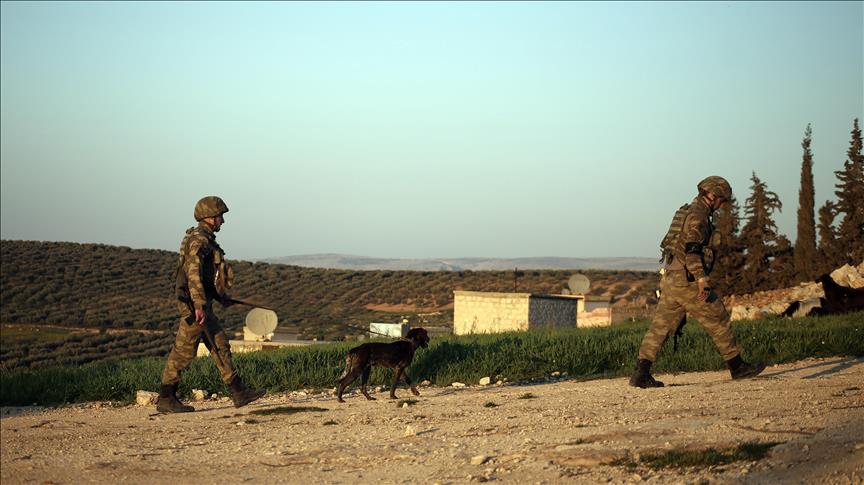 Turkish troops reunite in Afrin's north