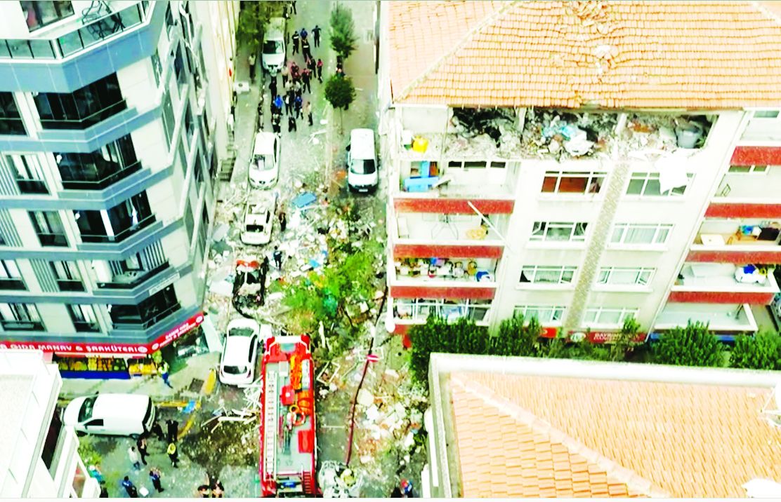 Two killed, four injured in explosion in a house in İstanbul