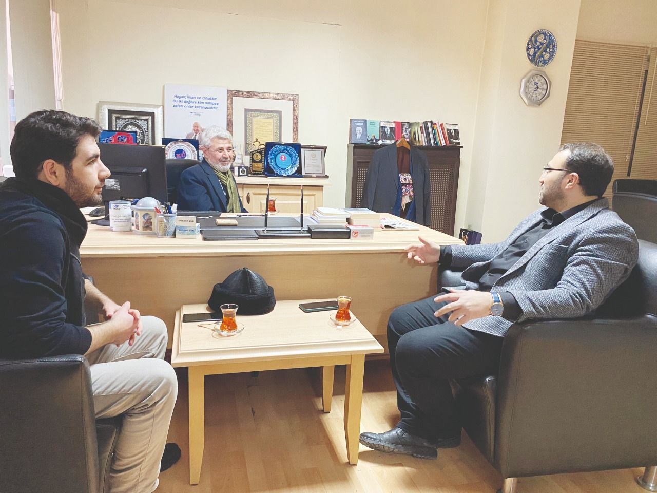 UDM pays a visit to Milli Gazete