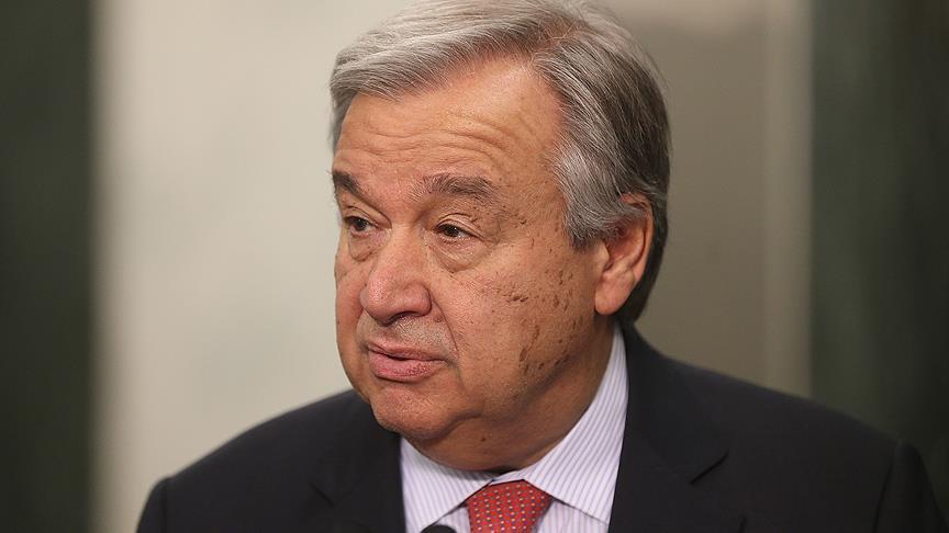 UN chief arrives for first Israel-Palestine visit