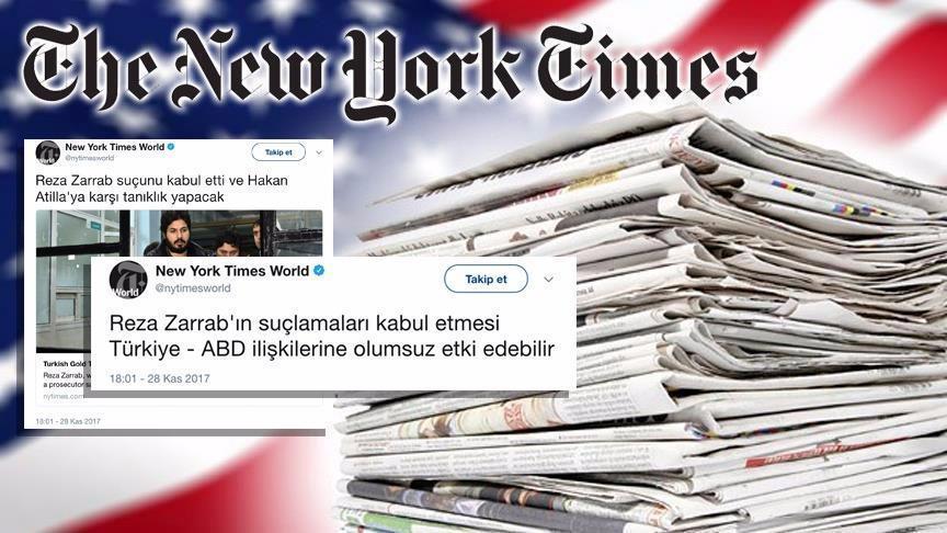 US: New York Times struggles to explain Turkish tweet