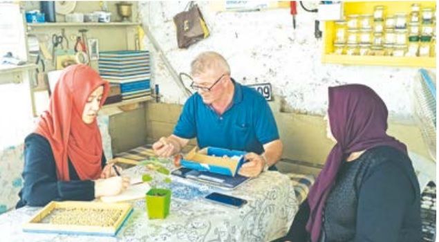 Varlık Family cultivating every particle of the land