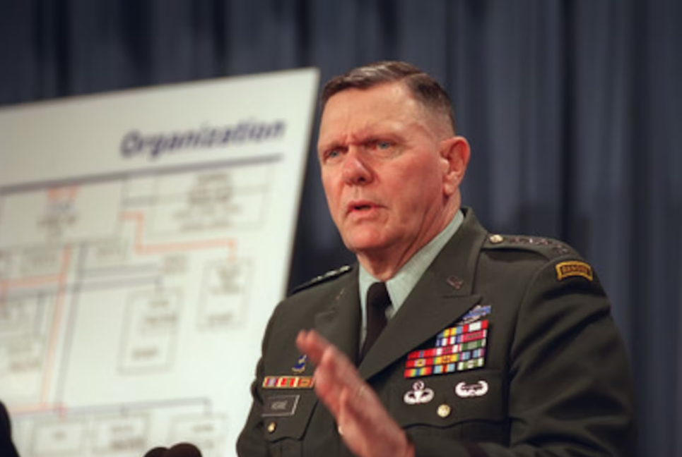 Vice Chief of Staff of USA army, John Keane: 