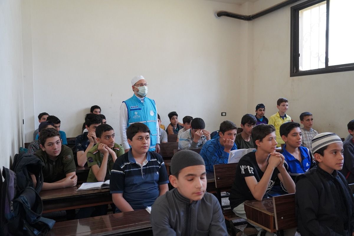 Visit to orphan camps