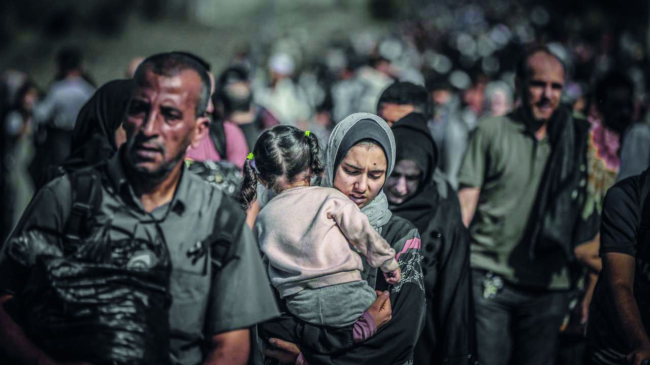 Voluntary migration of Gazan an ethnic cleansing plan