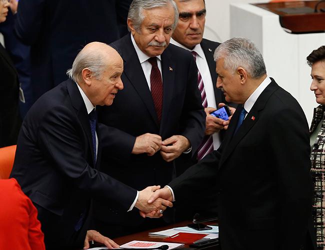 Yıldırım says AKP may ally with MHP in election
