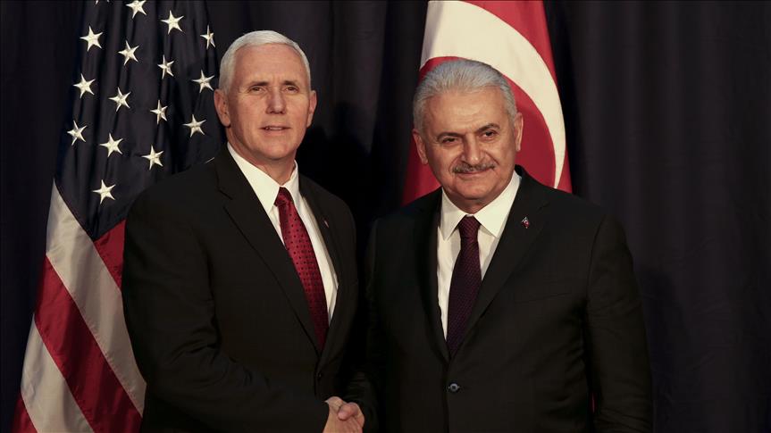 Yildirim to meet US vice president to smooth ties
