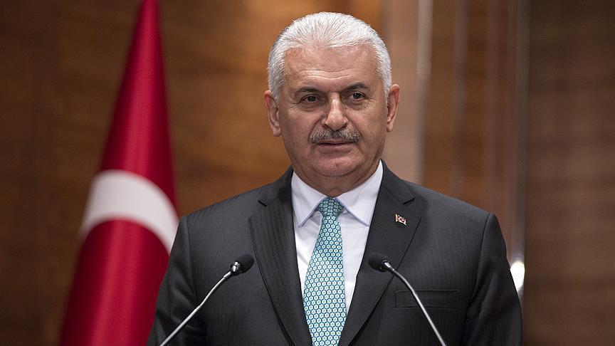 Yildirim urges Turkish ex-pats to develop ties with UK