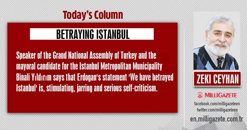 Zeki Ceyhan: "Betraying İstanbul"