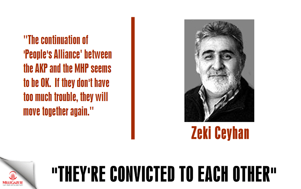 Zeki Ceyhan: "Theyre convicted to each other"