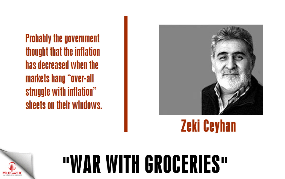 Zeki Ceyhan: "War with groceries!"