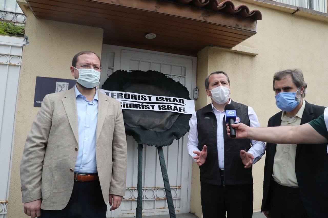 Zionist attack protested in Ankara