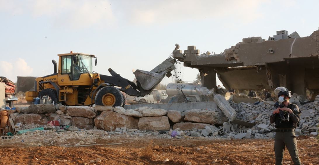 Zionist Israel regime demolished 177 Palestinian buildings in al-Quds in 2021