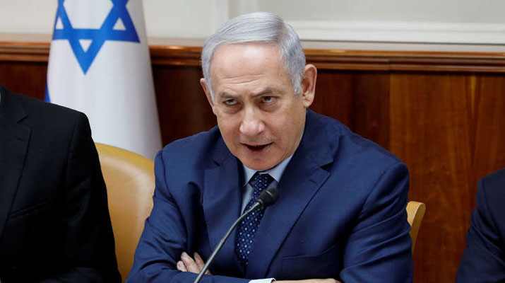 Zionist PM Netanyahu: "There are Arab countries standing with Israel!"