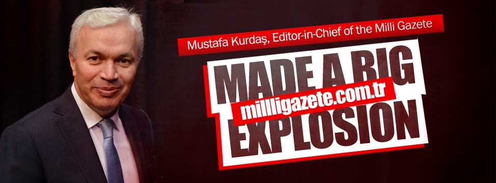 “millligazete.com.tr made a big explosion with 1,4 million daily unique users” 